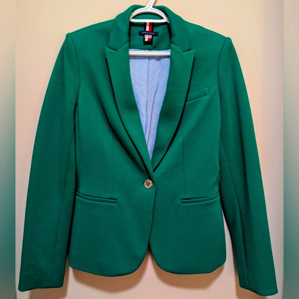 Tommy Hilfiger Green Blazer